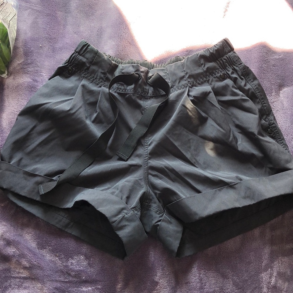 Black Lulu Workout Shorts